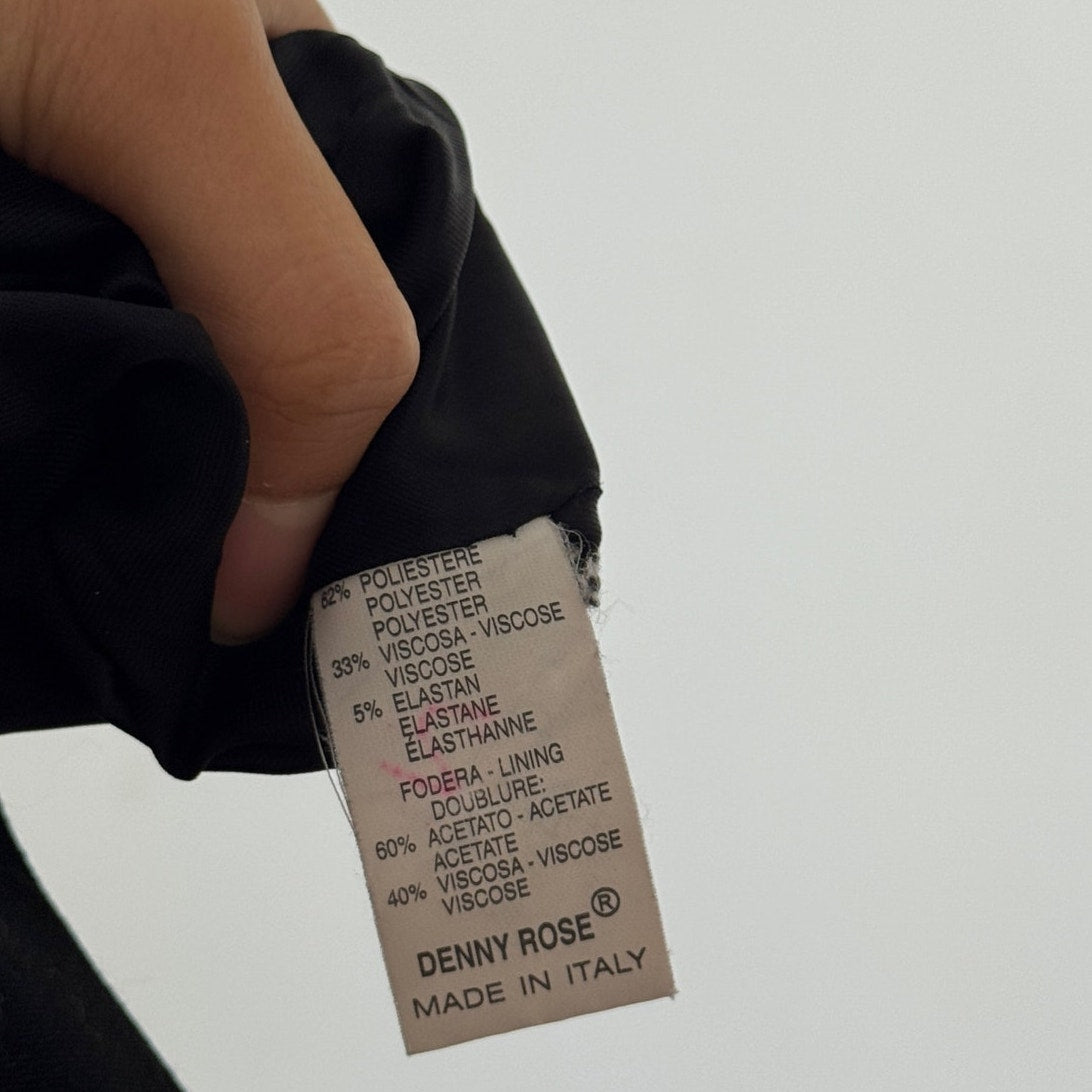 Denny Rose Black Embellished Blazer (S)