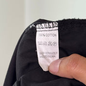 Vintage Black Cargo Parachute Pants (M)