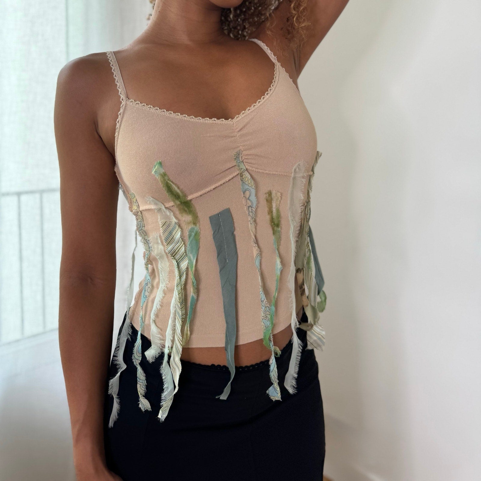 Vintage Cream Cami Top by Liu Jo (S)