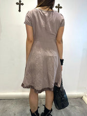 Vintage Morgan de Toi Coquette Lace up Mini Dress (S)