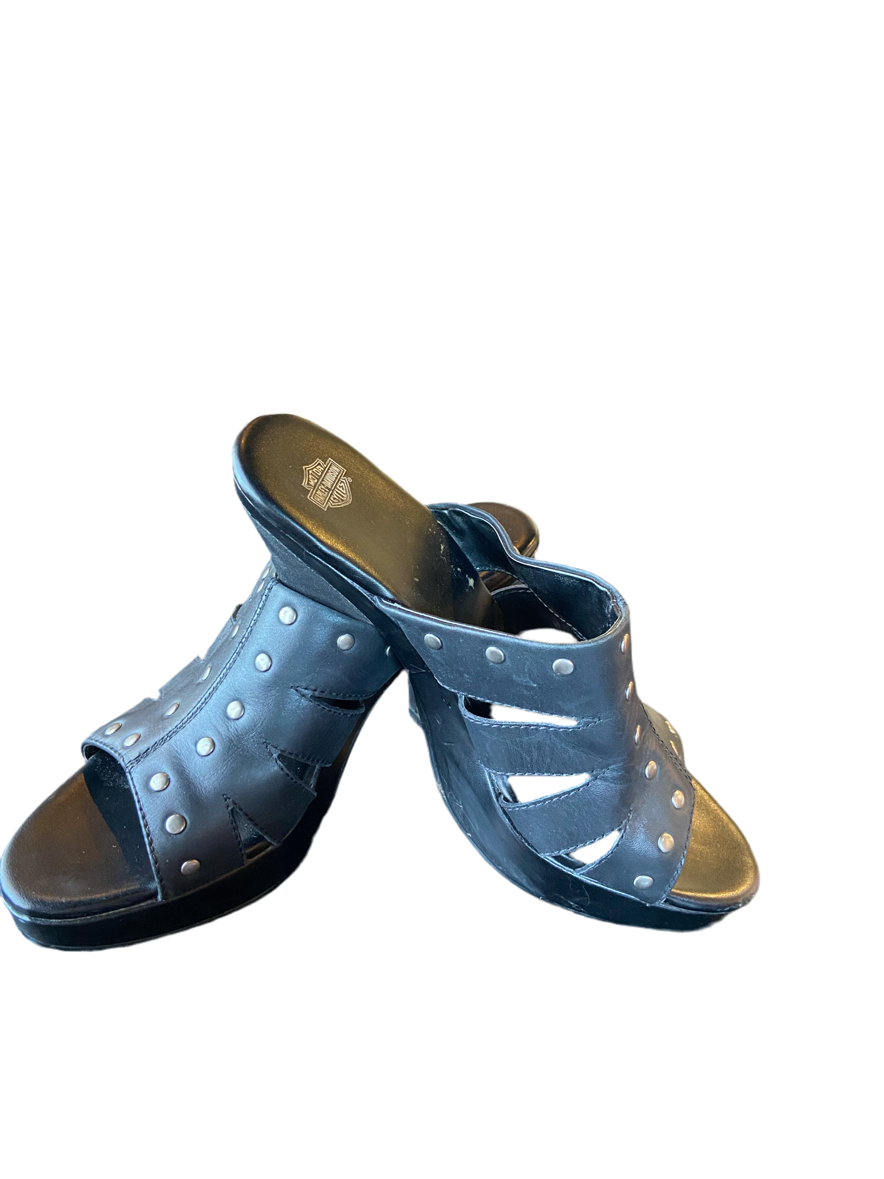 Harley-Davidson studded sandals (5.5)