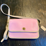 Repainted vintage light pink coach