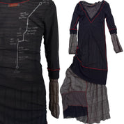 Archival Cop Copine "Fibor" Y2K Sweater Dress (XS/S)