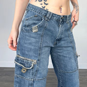 Wrangler Baggy Cargo Jeans (XS)