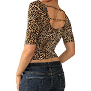 90s Leopard Top (XS/S)