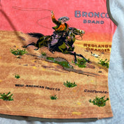 Vintage Cowboy Graphic Baby Tee (S/M)