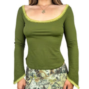 Morgan De Toi Vintage Bell Sleeve Top (S)