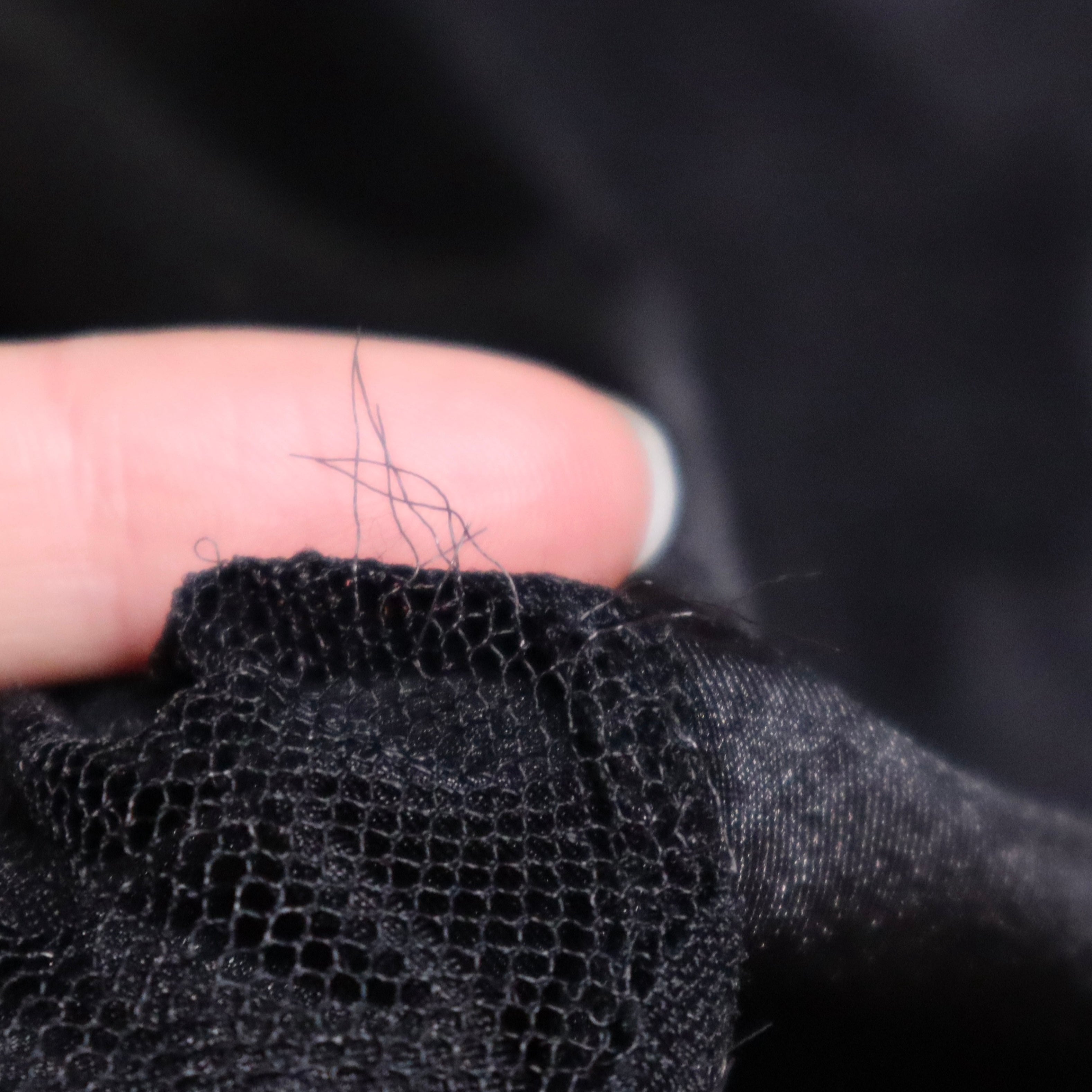 90s Black Lace Corset Gown (S)