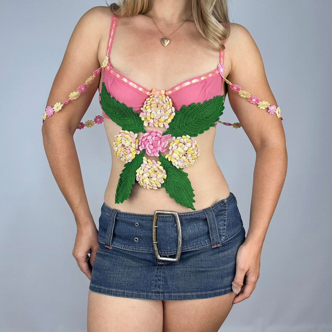 Upcycled Fairy Festival Top (M)