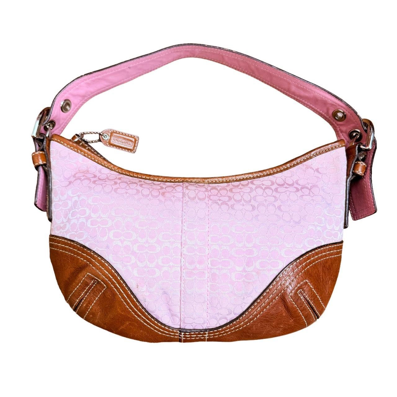 Y2K Baby Pink Monogram Coach Bag – Holy Thrift