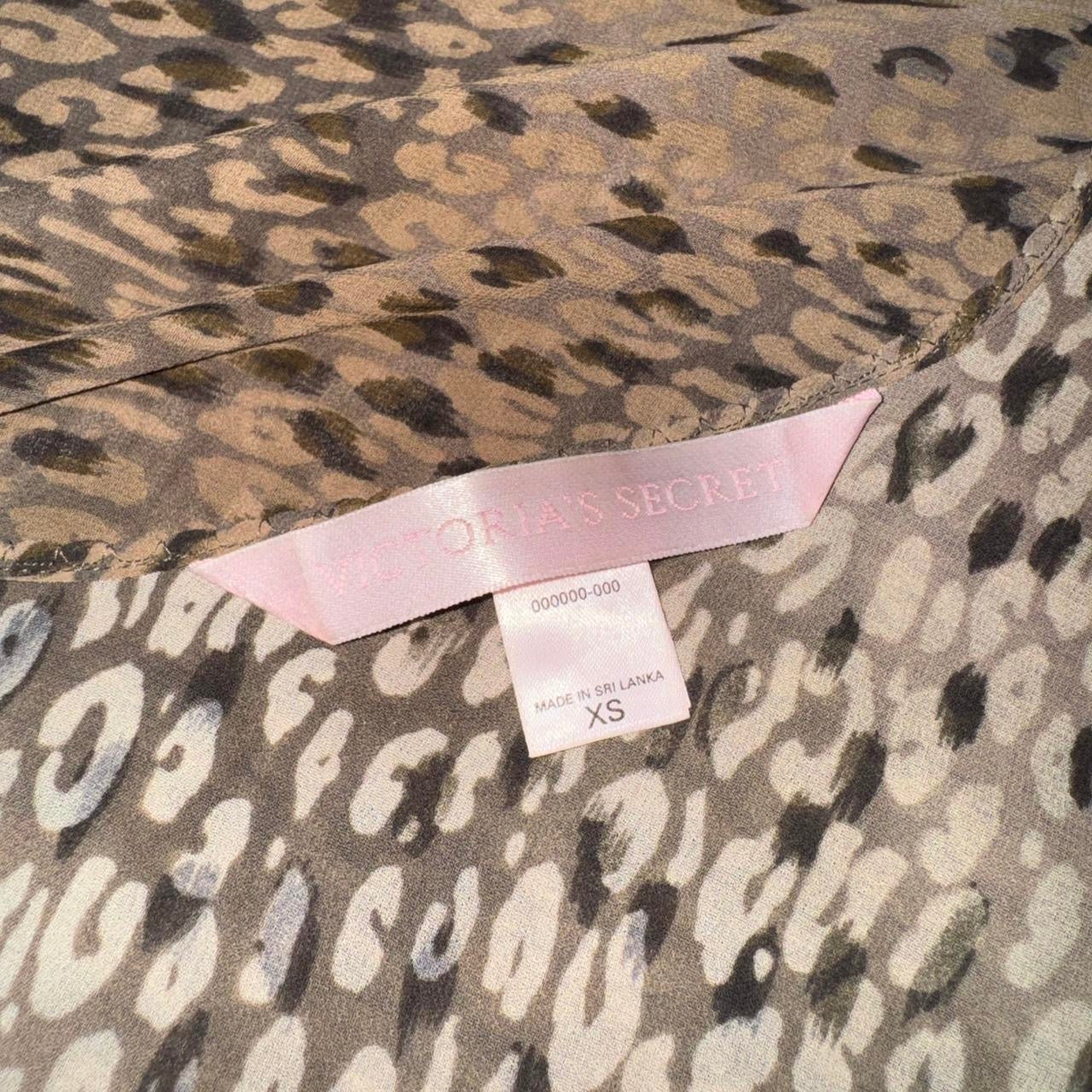 Victoria’s Secret 2000s Leopard Slip (XS)