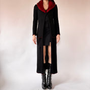 90s Vampy Duster Cardigan (S/M)