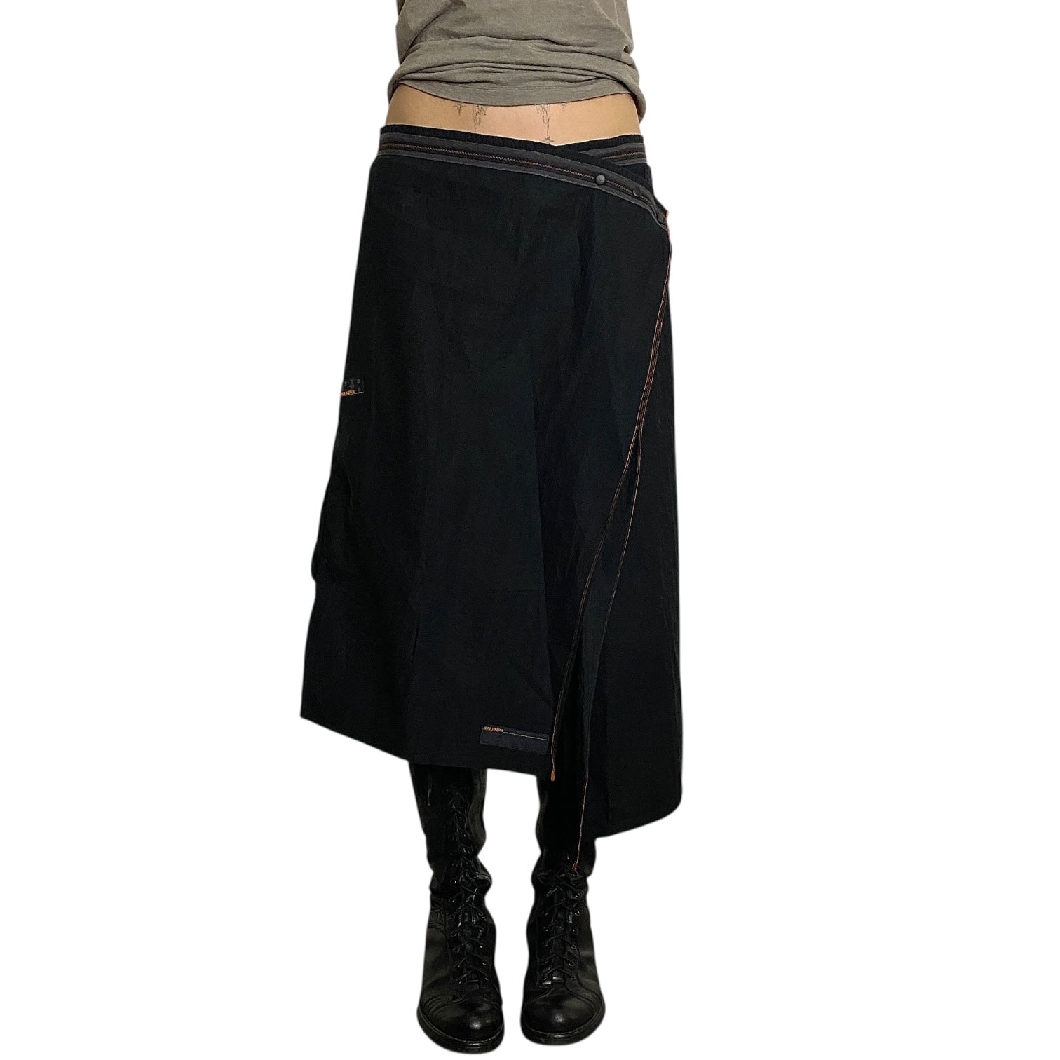 Vintage Cop Copine Utility Maxi Skirt (S/M)