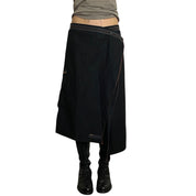 Vintage Cop Copine Utility Maxi Skirt (S/M)
