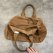 Vintage Diesel Key Hole Leather Handbag