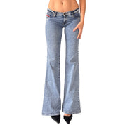 Y2K Low Rise Flare Jeans (XS)