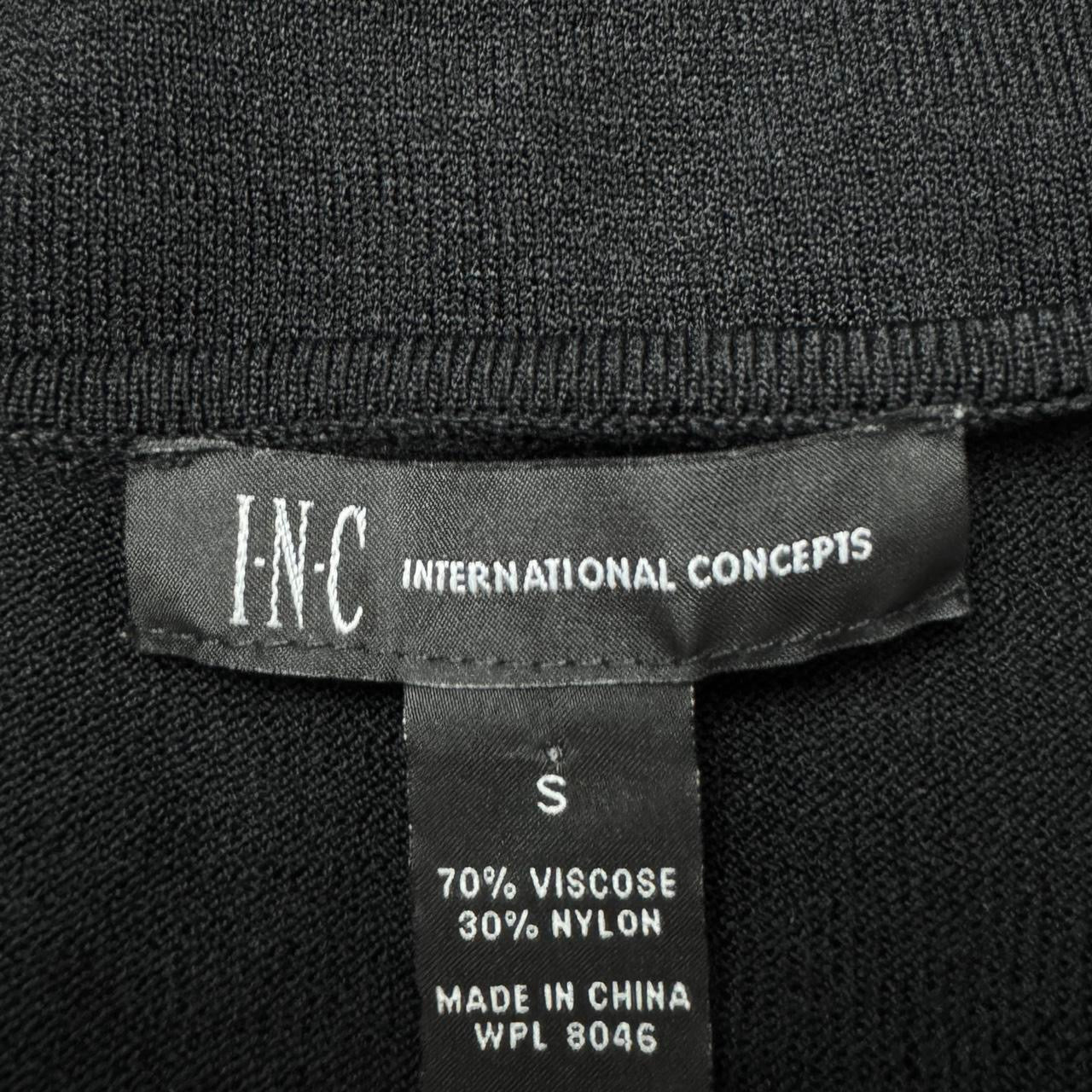 00s Floral Knit Bell Sleeve Blouse (S)