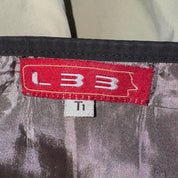 Euro Vintage Patchwork Utility Skirt (S)