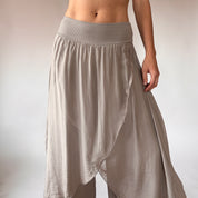 Italian Silk Slate Pants (XS/S)