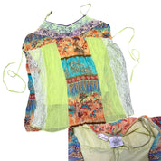 Y2K fairy boho tie back tank (L)