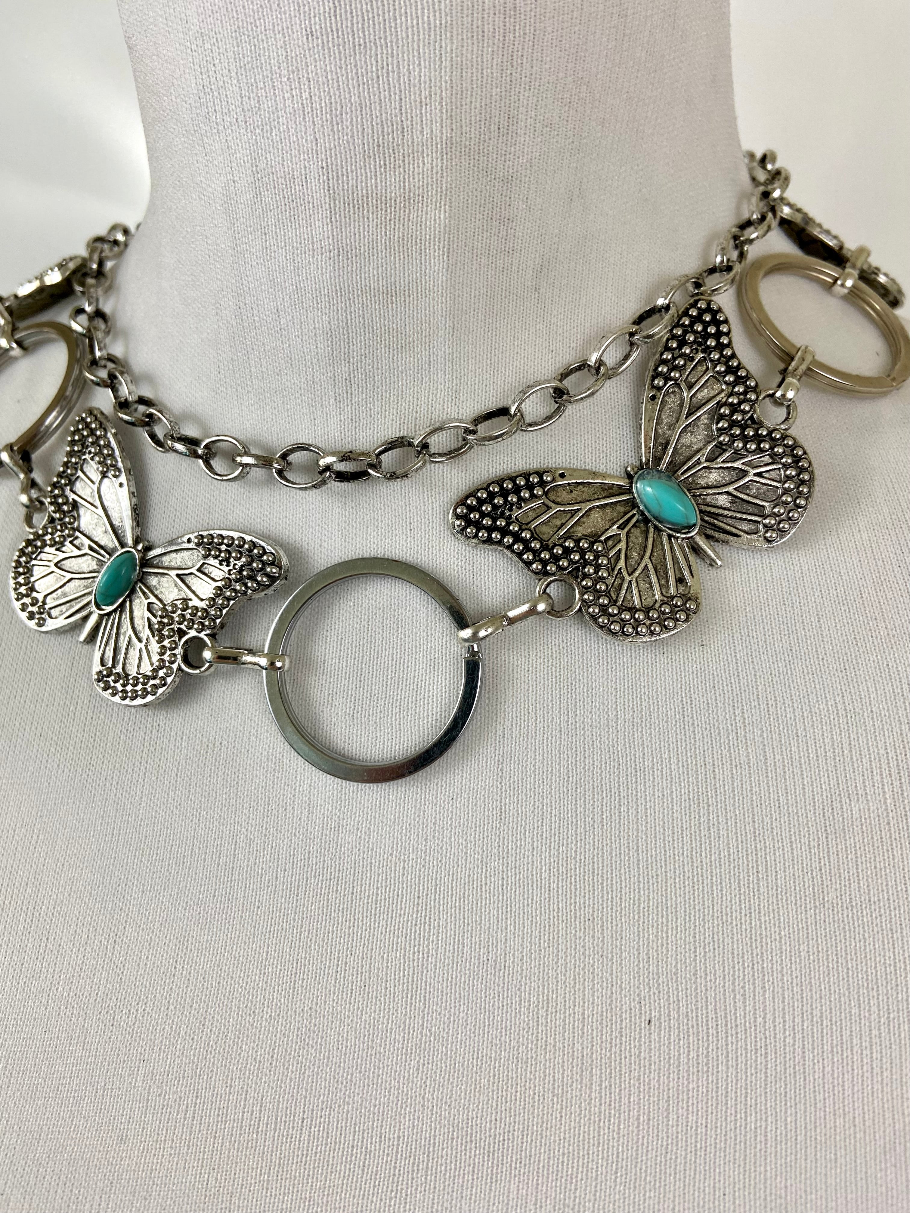 Turquoise butterfly 🦋 belt