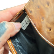 Y2K GUESS monogram brown wallet