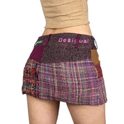 Desigual Patchwork Mini Skirt (M)