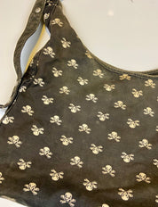 Skull ☠️ pattern fabric bag