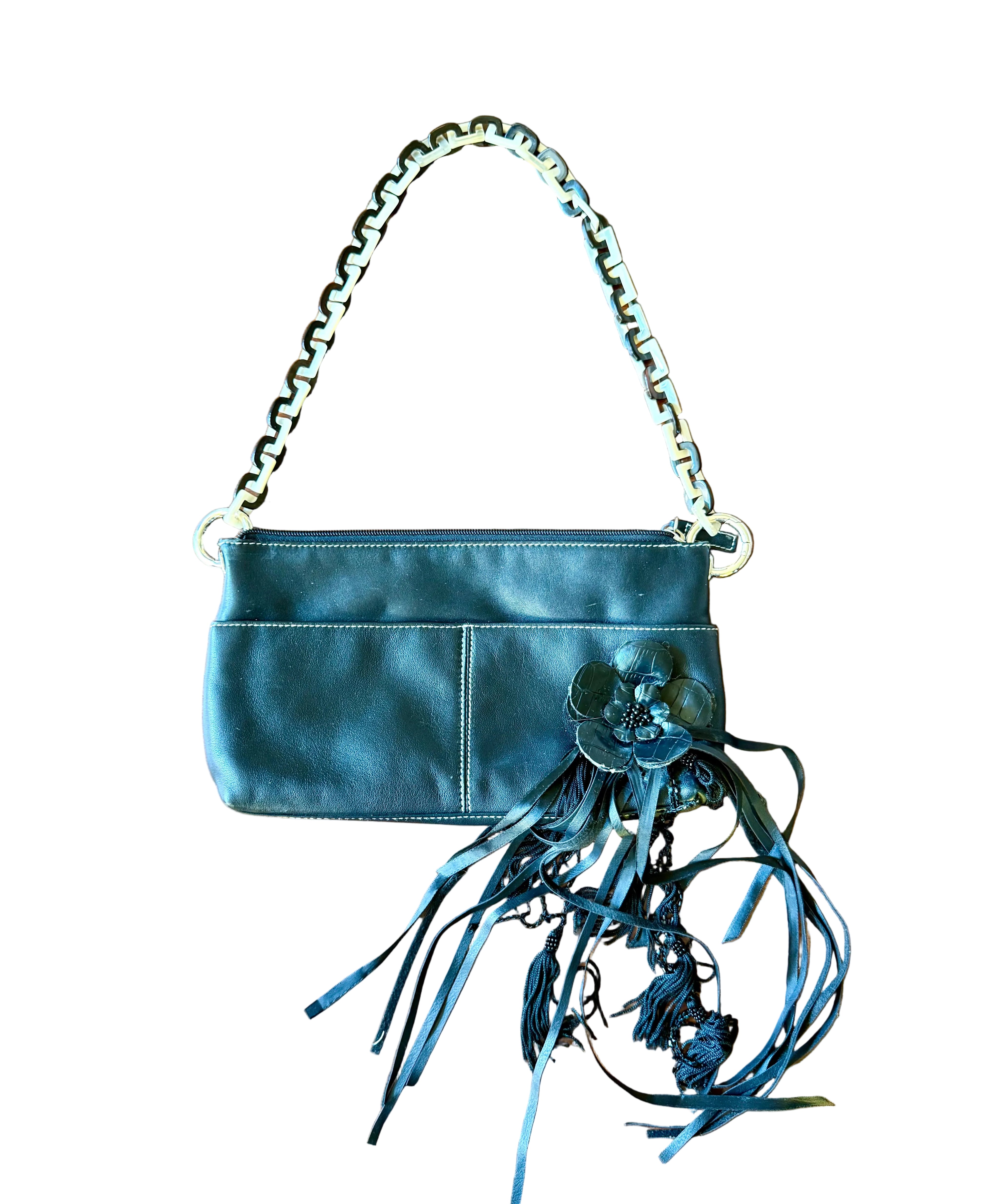 Reworked Ralph Lauren leather purse