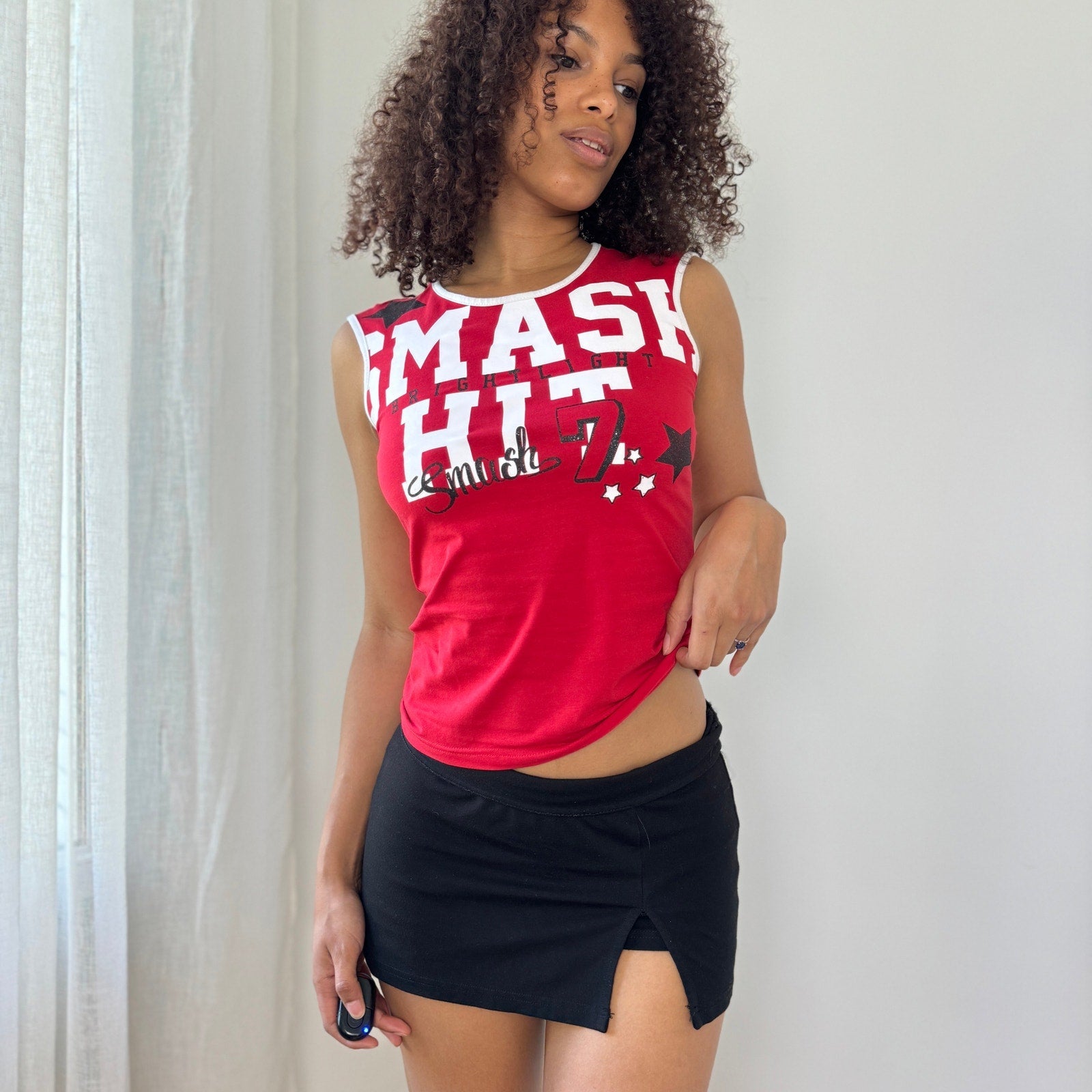 Vintage Italian Graphic Tank (S/M)