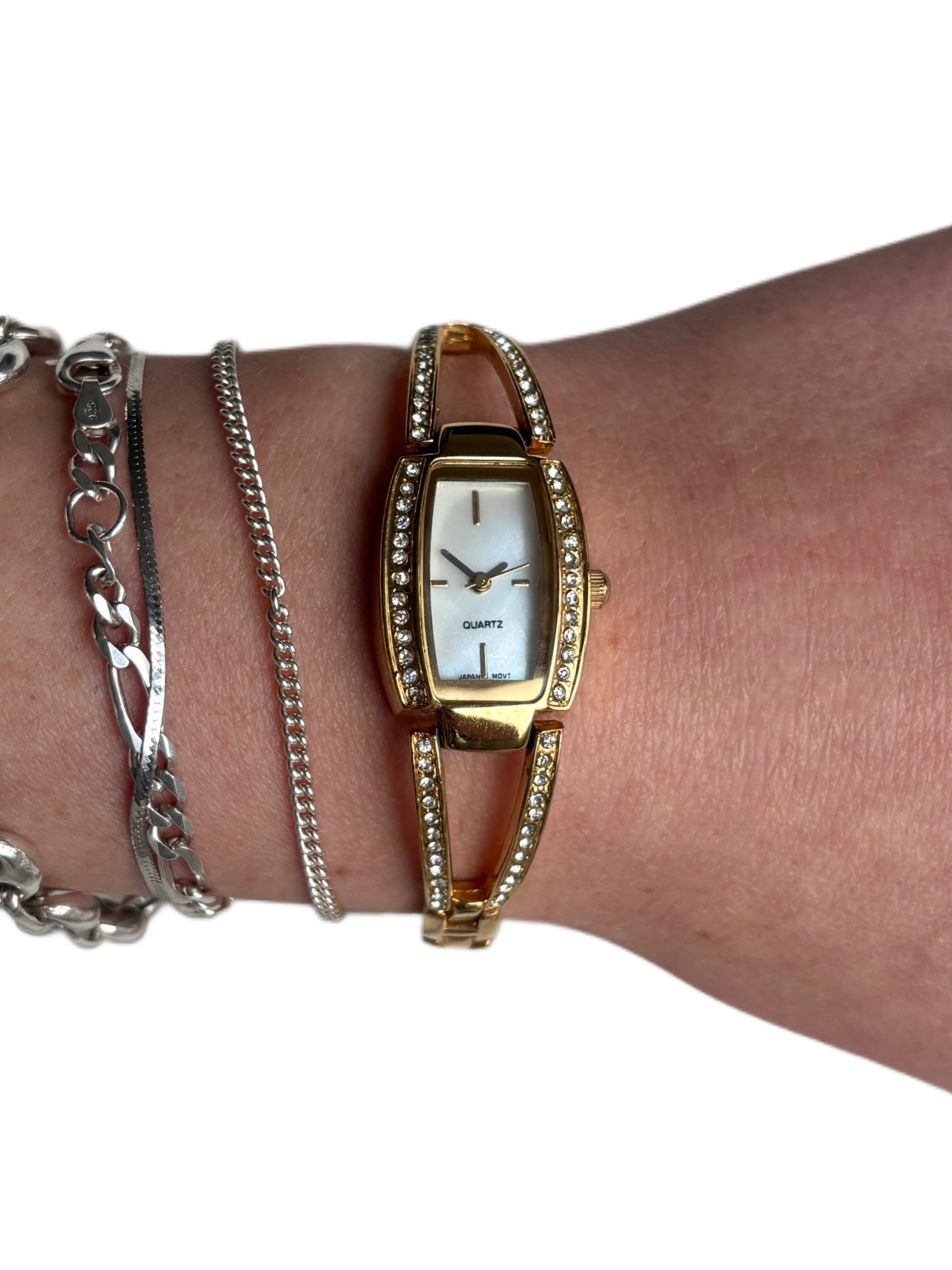 Y2K Pearl Dial Watch