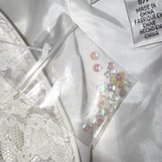 Embellished Lace High Neck Top (S)