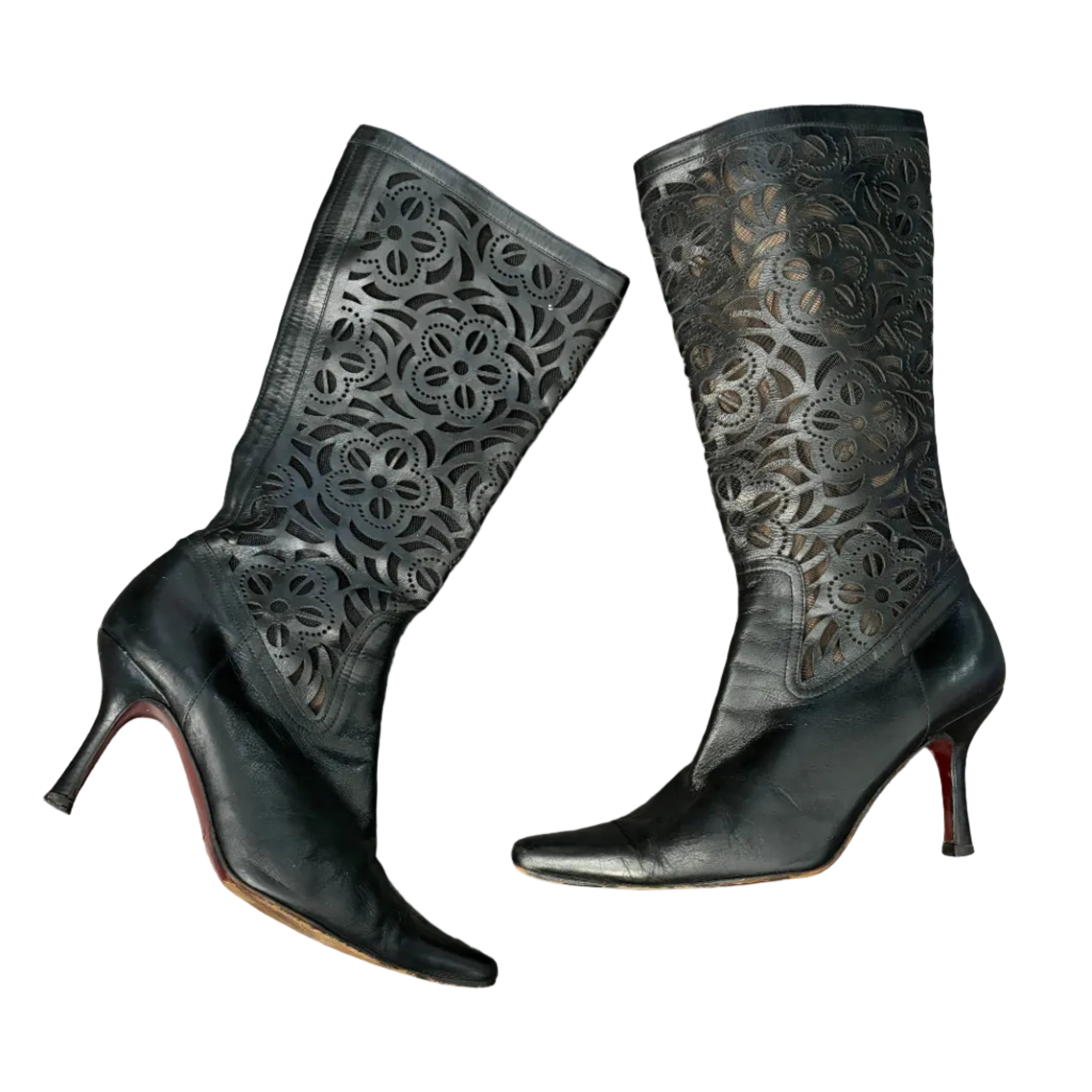 Leather Vintage Boots (7.)