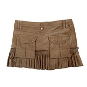 2000s Cargo Mini Skirt (M)