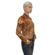 Vintage Italian Leopard Jacket (S)