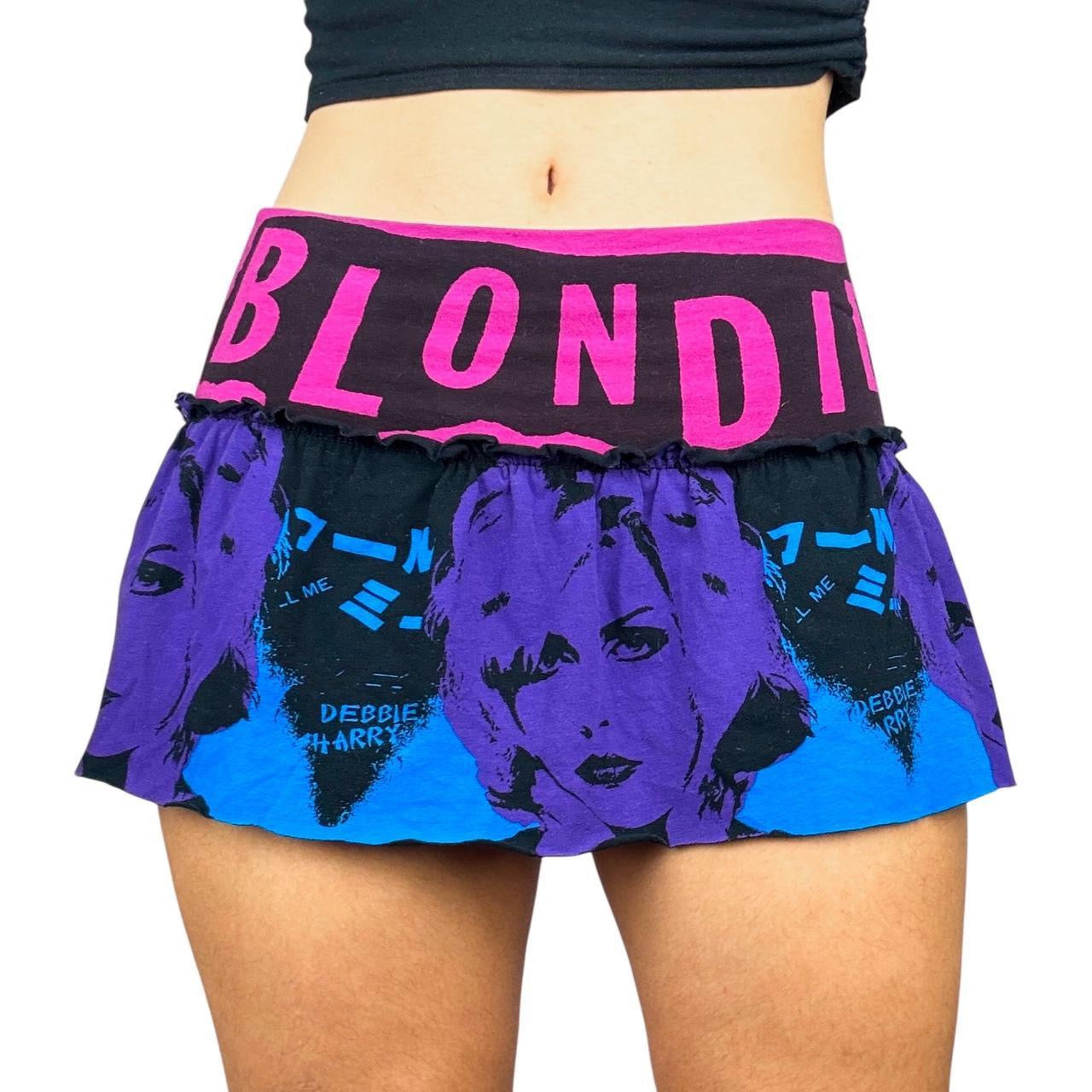 Vintage Glamhead Blondie Graphic Skirt (S)
