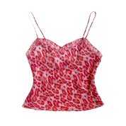 Y2K Pink Leopard Cami (S/M)