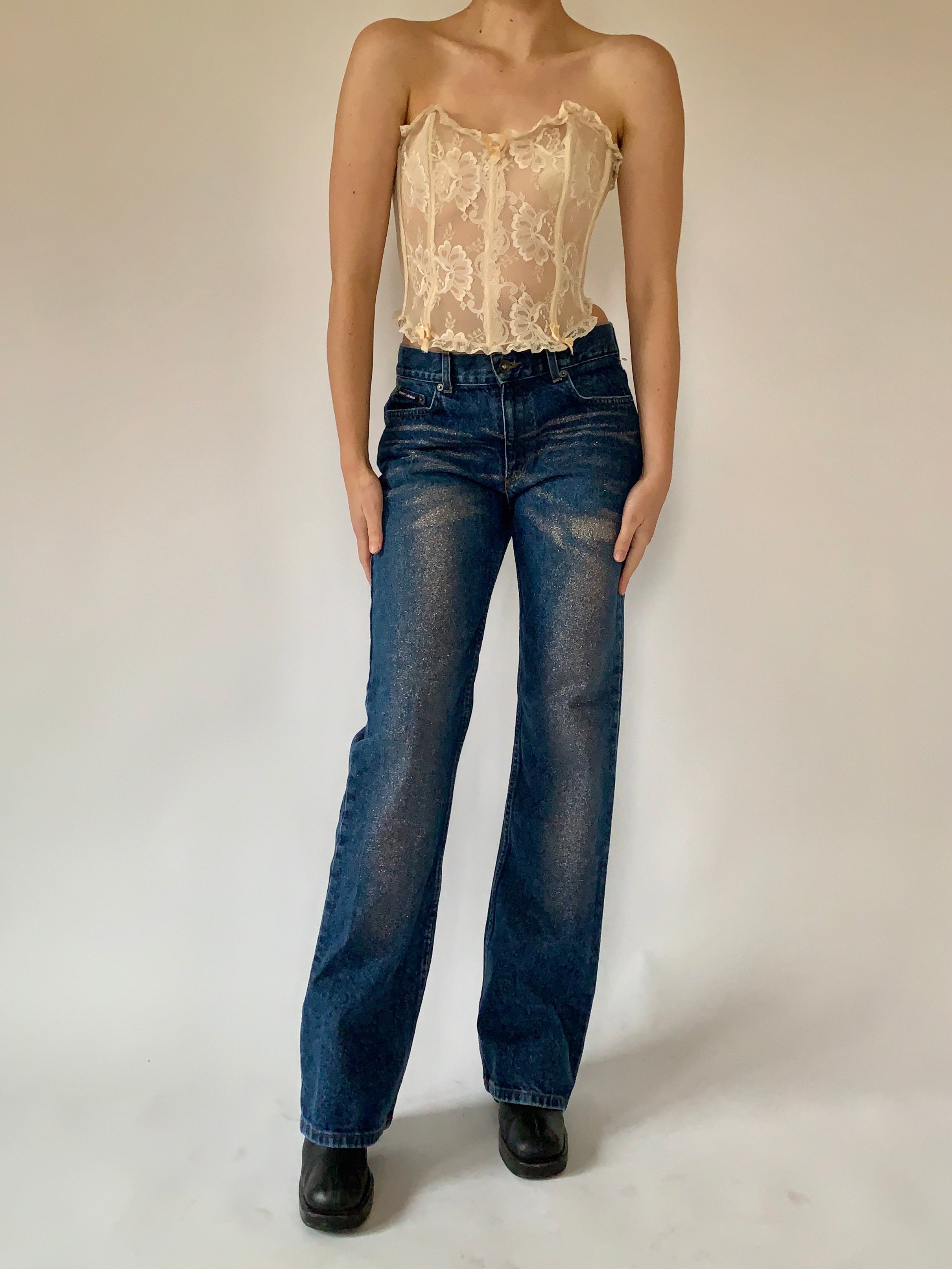 DKNY Glitter Jeans (S)