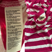 Vtg hollister striped open back top (S/M)