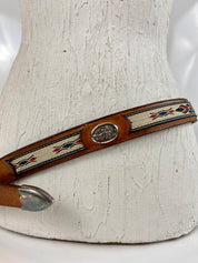 Sentry vintage leather belt