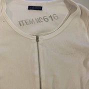 Vintage IKKS Zip Up Long Sleeve Top With Buckles (XS)