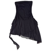 Y2K fairy goth strapless dress (M/L)