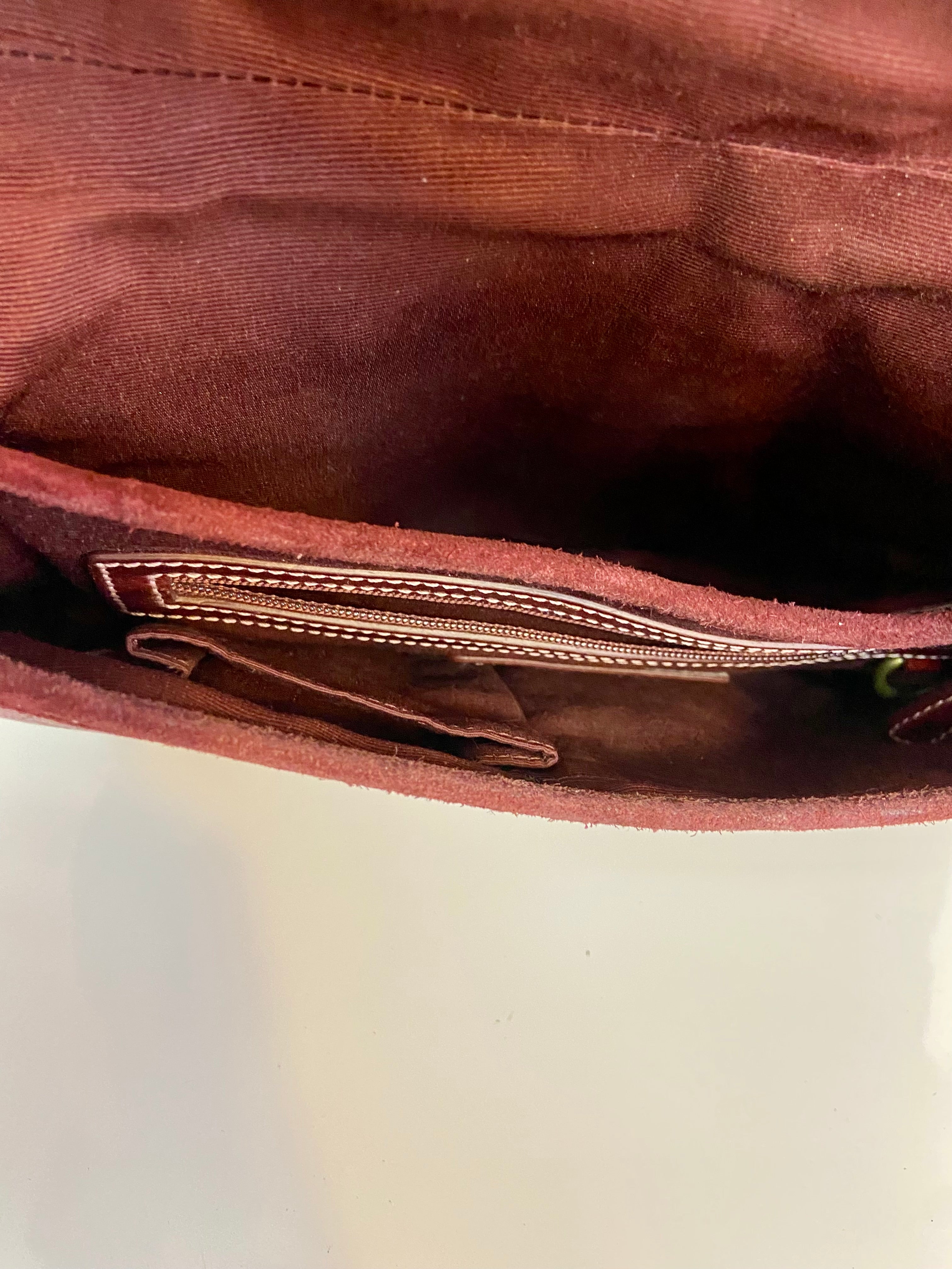 Coach Burgundy Purse