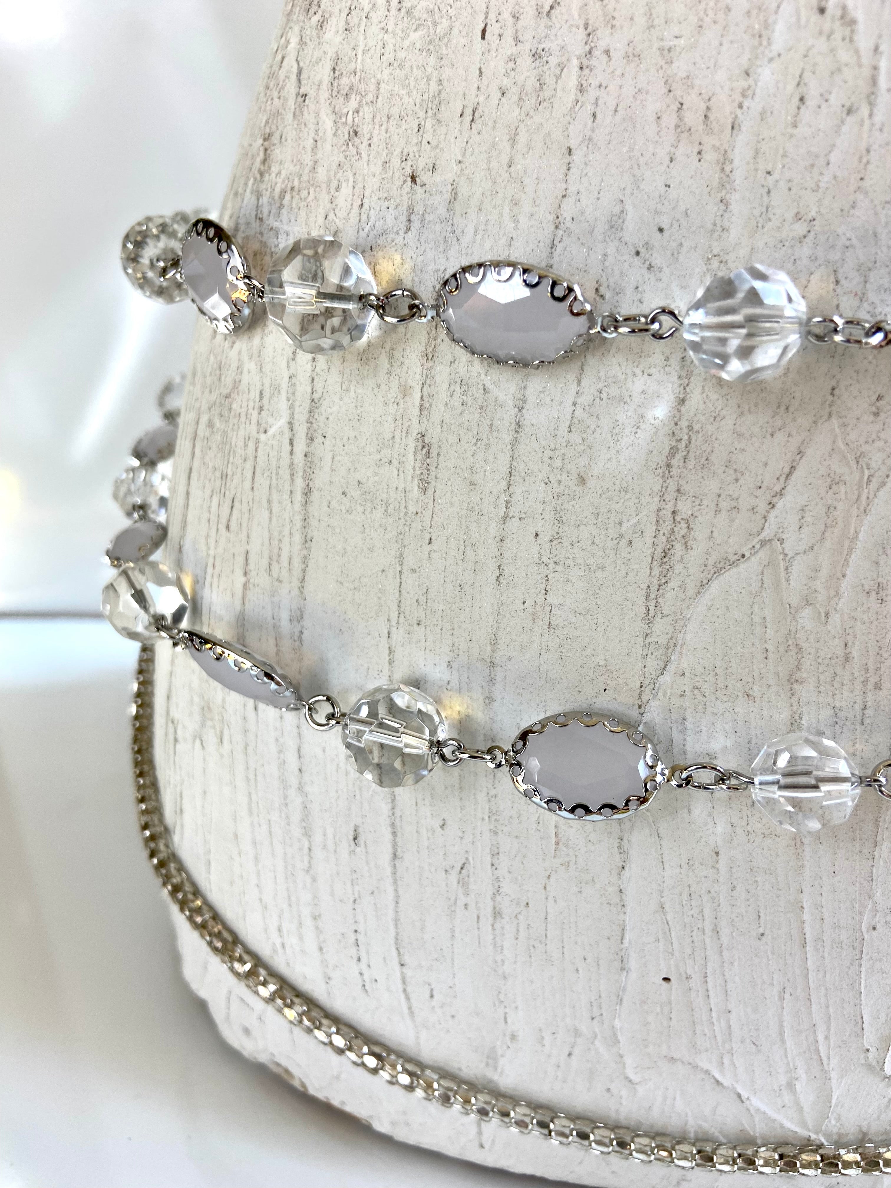 Soft look layered belt