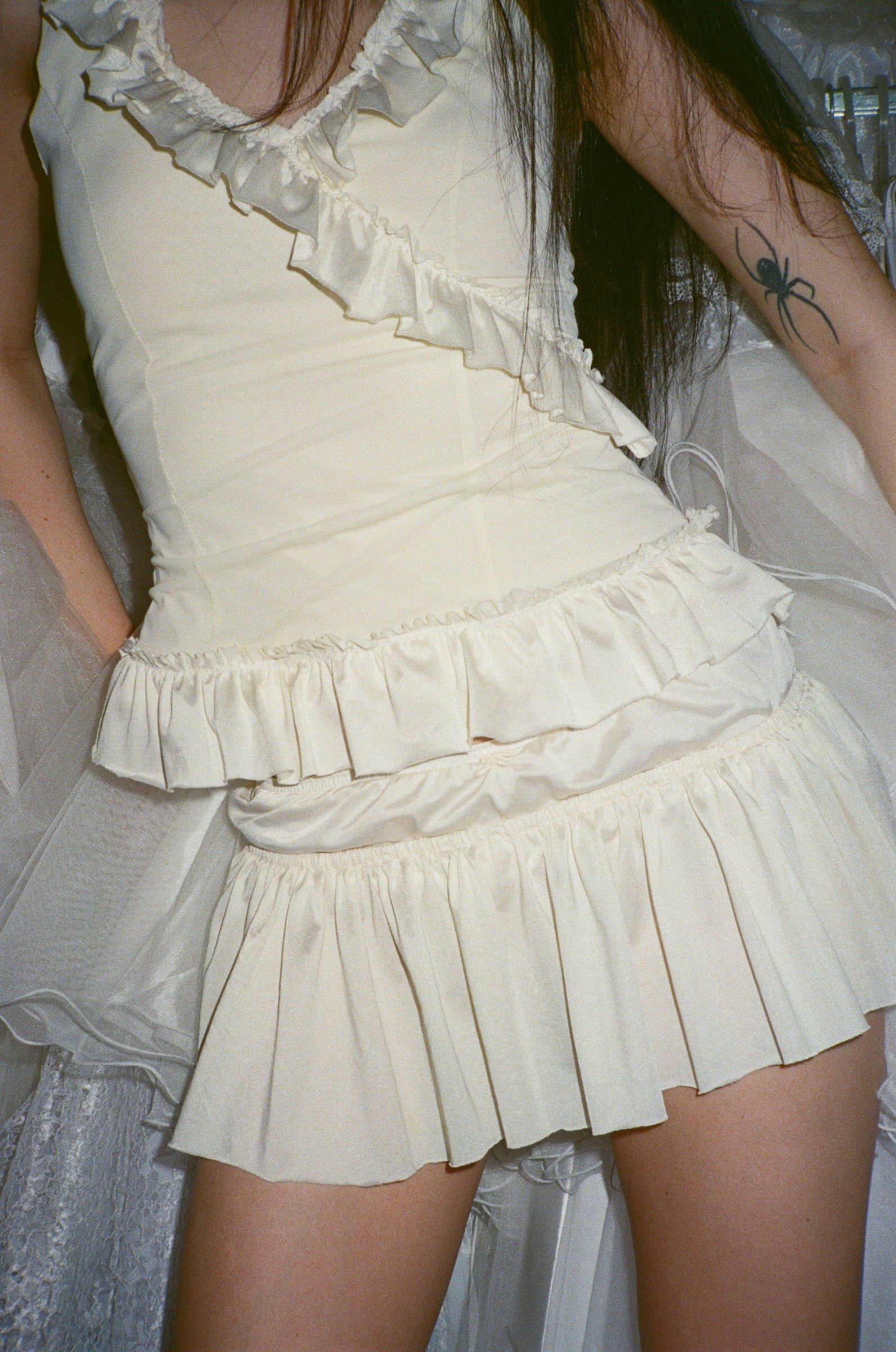 Vanilla Ribbon Top (XS-L)