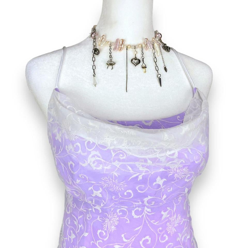 2000s Lilac Princess Dress (S)
