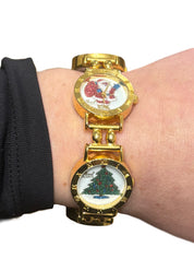 2000s Glitter Holiday Watch