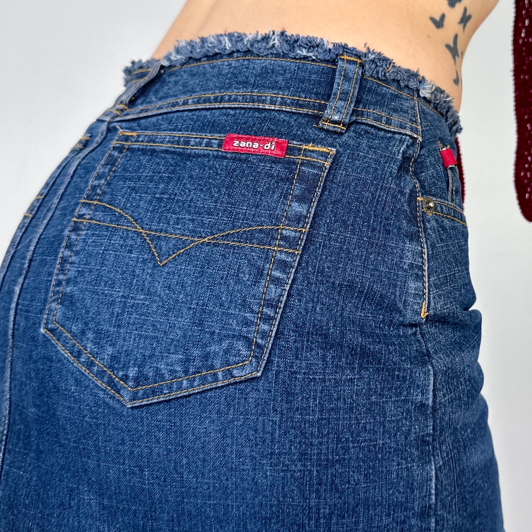 Zana Di Denim Midi Skirt (S)