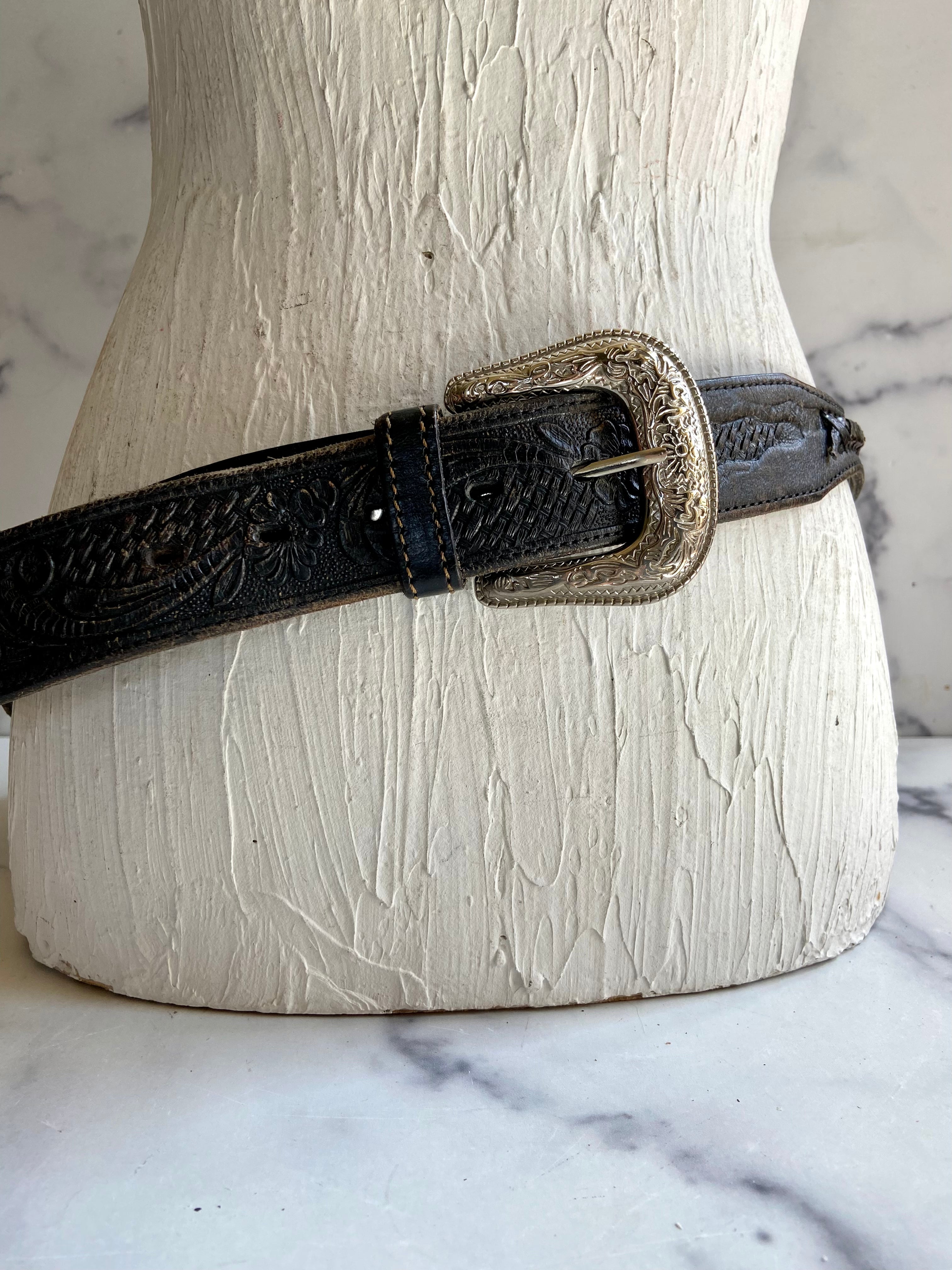Black Leather belt