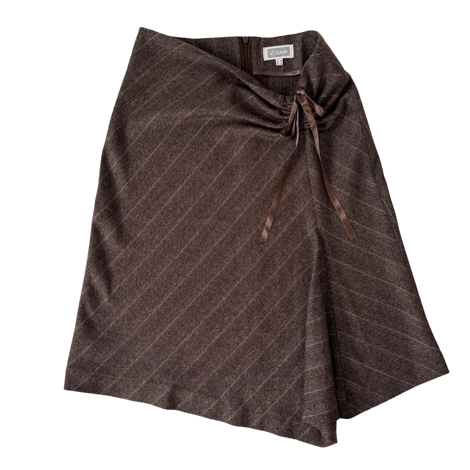 2000s Corpcore Midi Skirt (XS)
